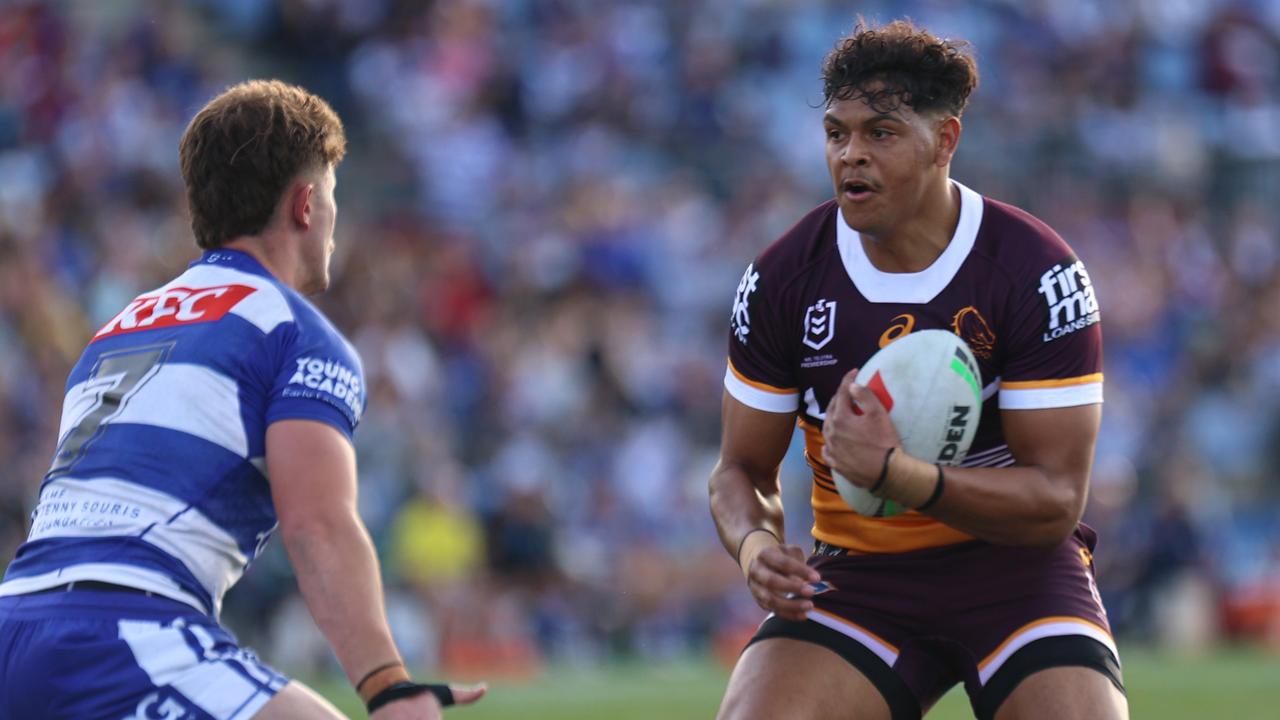 Selwyn Cobbo was in the thick of the action against the Canterbury Bulldogs. Picture: NRL Photos