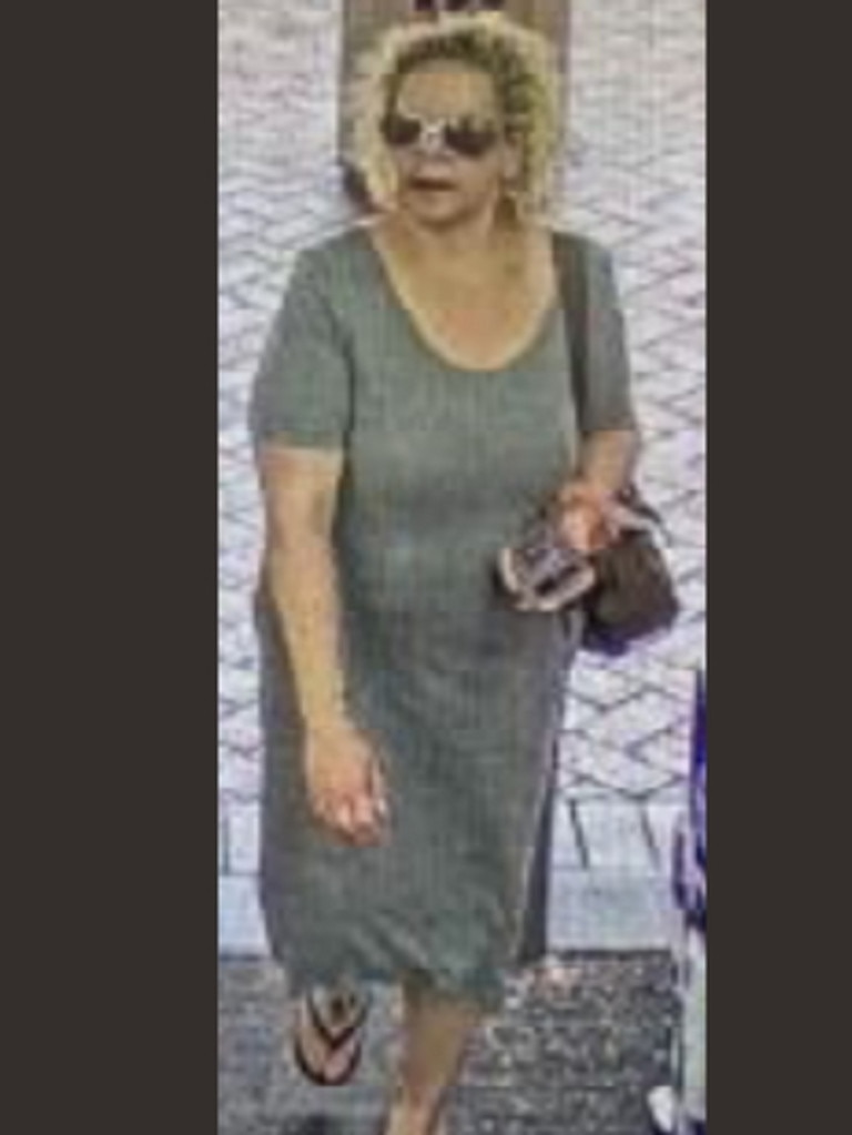 Suspected of stealing cosmetics from Chemist Warehouse in Adelaide Central Plaza on November 10, 2022.