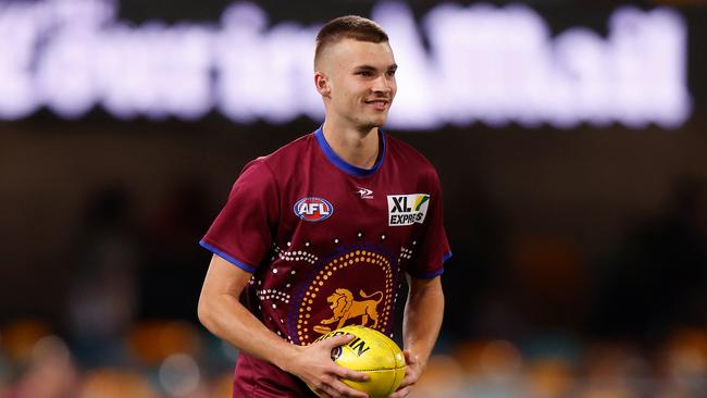 Darcy Wilmot will remain at a rookie price, despite debuting in the finals. Picture: Michael Willson/AFL Photos via Getty Images