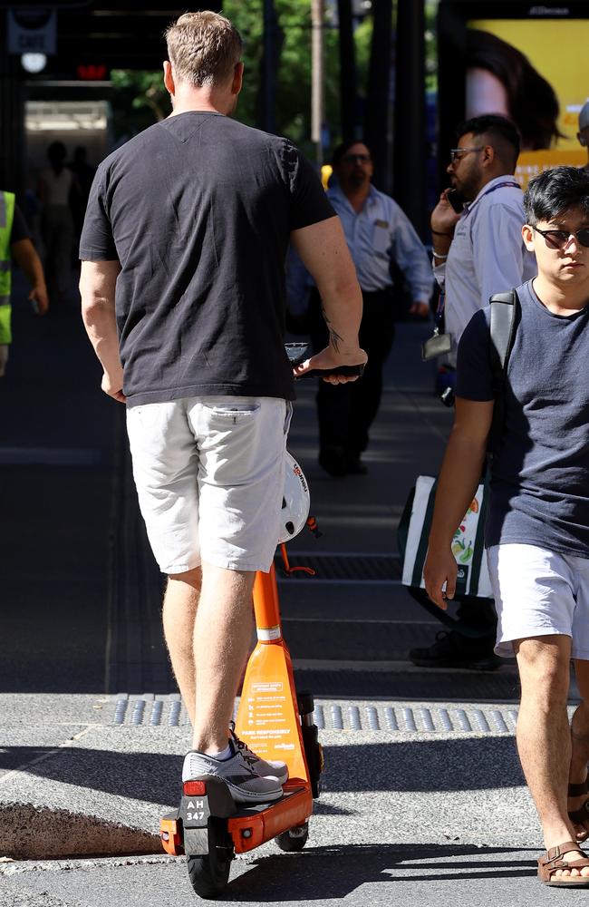 The Sunshine Coast Council says the speed-limiting devices would improve safety for users, motorists and pedestrians. Picture: David Clark