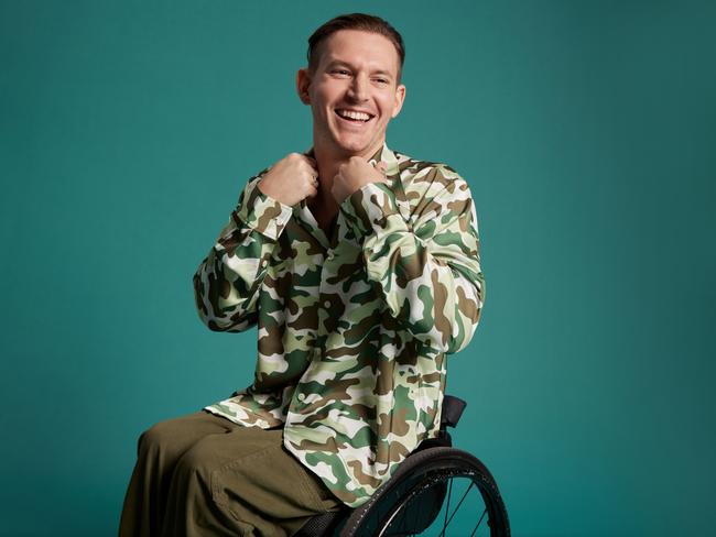 Paralympian Rheed McCracken is part of the latest The Iconic fashion campaign. Photo: Supplied