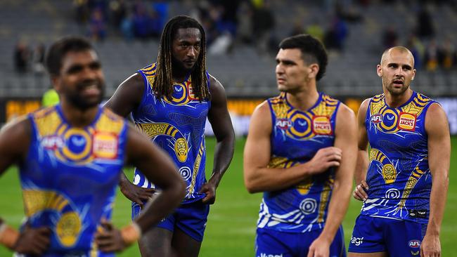 The Eagles have now lost back-to-back games for the first time this year. (Photo by Daniel Carson/AFL Photos via Getty Images)