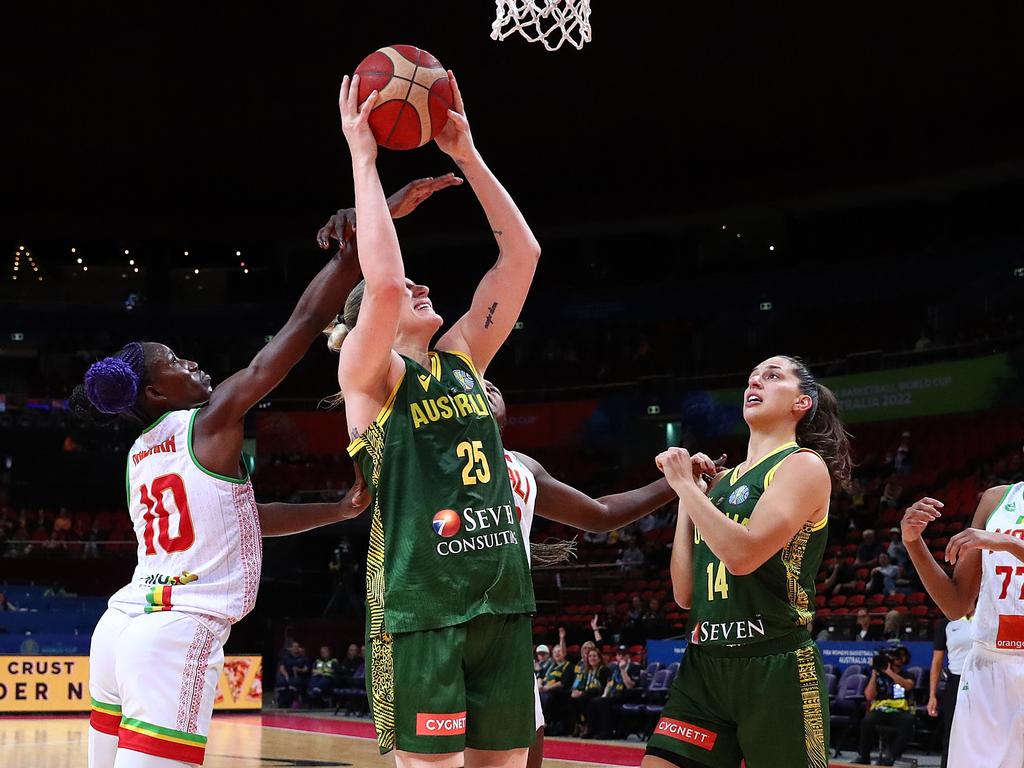 Lauren Jackson injected life into the Opals. Picture: Getty Images