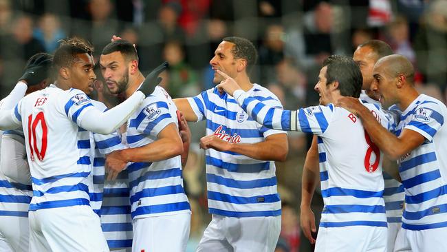 Leroy Fer of QPR opens the scoring.