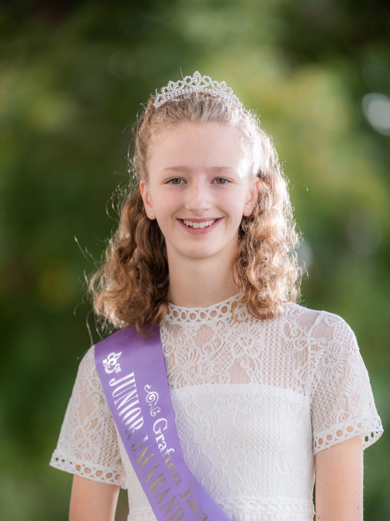 2021 Junior Jacaranda candidate Madeleine SchroderMadeleine is proudly sponsored by South Grafton News &amp; Gifts"Jacaranda is my favourite time of year! Everything about the festival makes me so happy, the beautiful blossoms, the community spirit and all of the amazing events that are held. When I was five I attended my first Children's party and decided as soon as I was old enough I wanted to be a Junior Jacaranda Queen candidate."