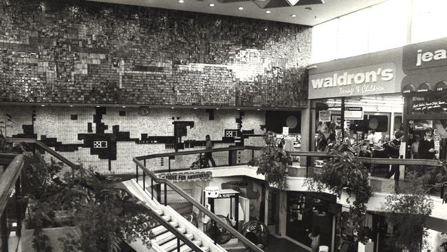 The interior of the centre in 1979.