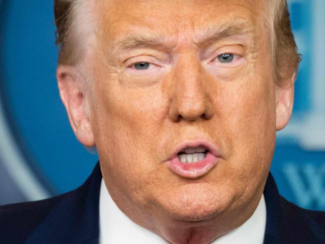 US President Donald Trump speaks to the press in the Brady Briefing Room of the White House in Washington, DC, on July 2, 2020. (Photo by JIM WATSON / AFP)