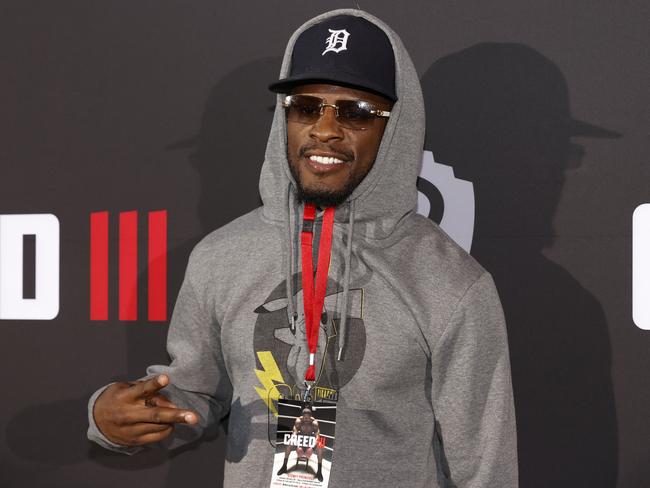 Boxer Tony Harrison on the red carpet of the Creed III Premiere. Picture: Jonathan Ng