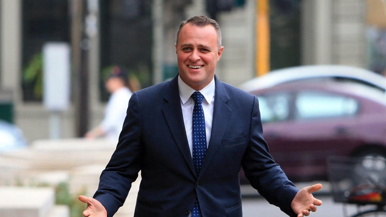 Liberal MP Tim Wilson has 'shown his support' in Hong Kong today