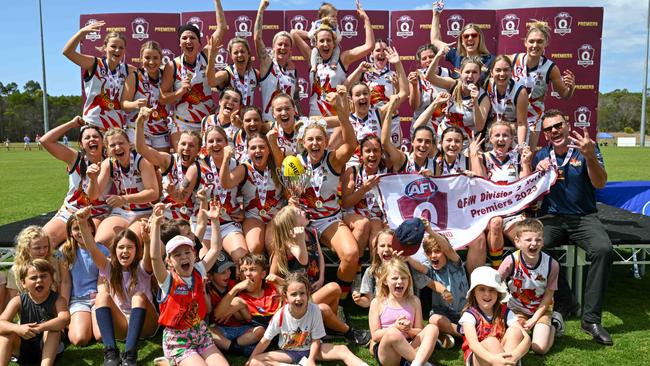 Noosa Tigers won the QFAW Div 2 North Seniors grand final. Picture: Supplied