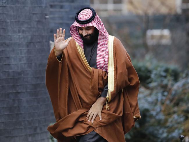 Saudi Arabia's Crown Prince Mohammed bin Salman has lashed out at Iran's leader Ayatollah Ali Khamenei. Picture: AFP/Tolga Akmen