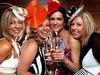 Melbourne Cup celebrations at Wrest Point. L-R Kellie Thomas of Howrah, Jenny Sparks of Kingston Beach, Debbie Nowacki of Bellerive, Kara Evans of Blackmans Bay.