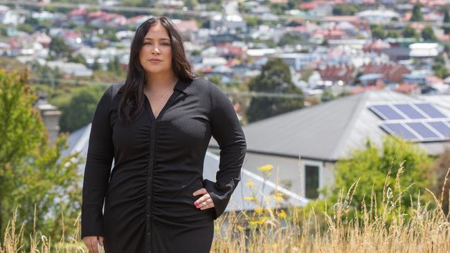 Tasmanian Executive Director of the property council, Rebecca Elston at Glebe. Picture: Linda Higginson