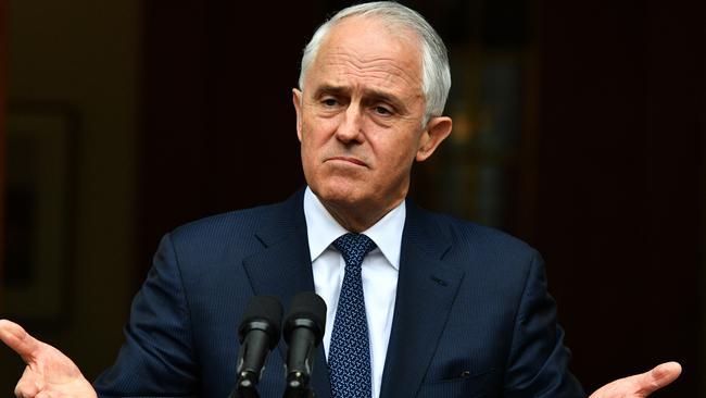 The group that rolled Malcolm Turnbull, pictured, as prime minister might now realise the damage they’ve done, writes Peter van Onselen. Picture: AAP