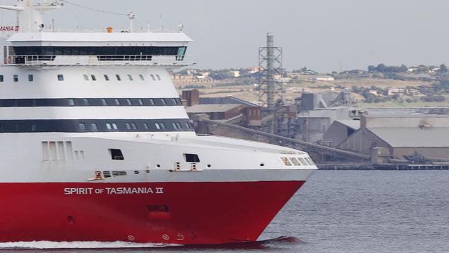 Spirit of Tasmania. Picture: Alan Barber