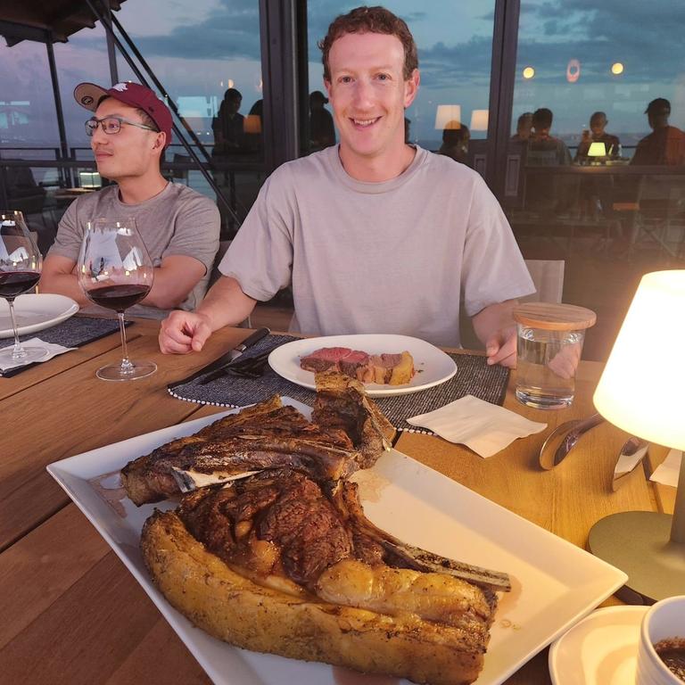 Mark Zuckerberg has described his cattle-raising project as his "most delicious".