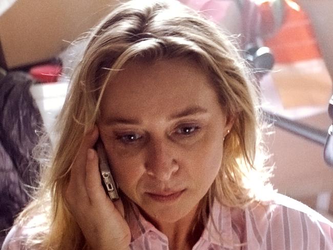 Asher Keddie as Evelyn in Strife. Picture: Binge
