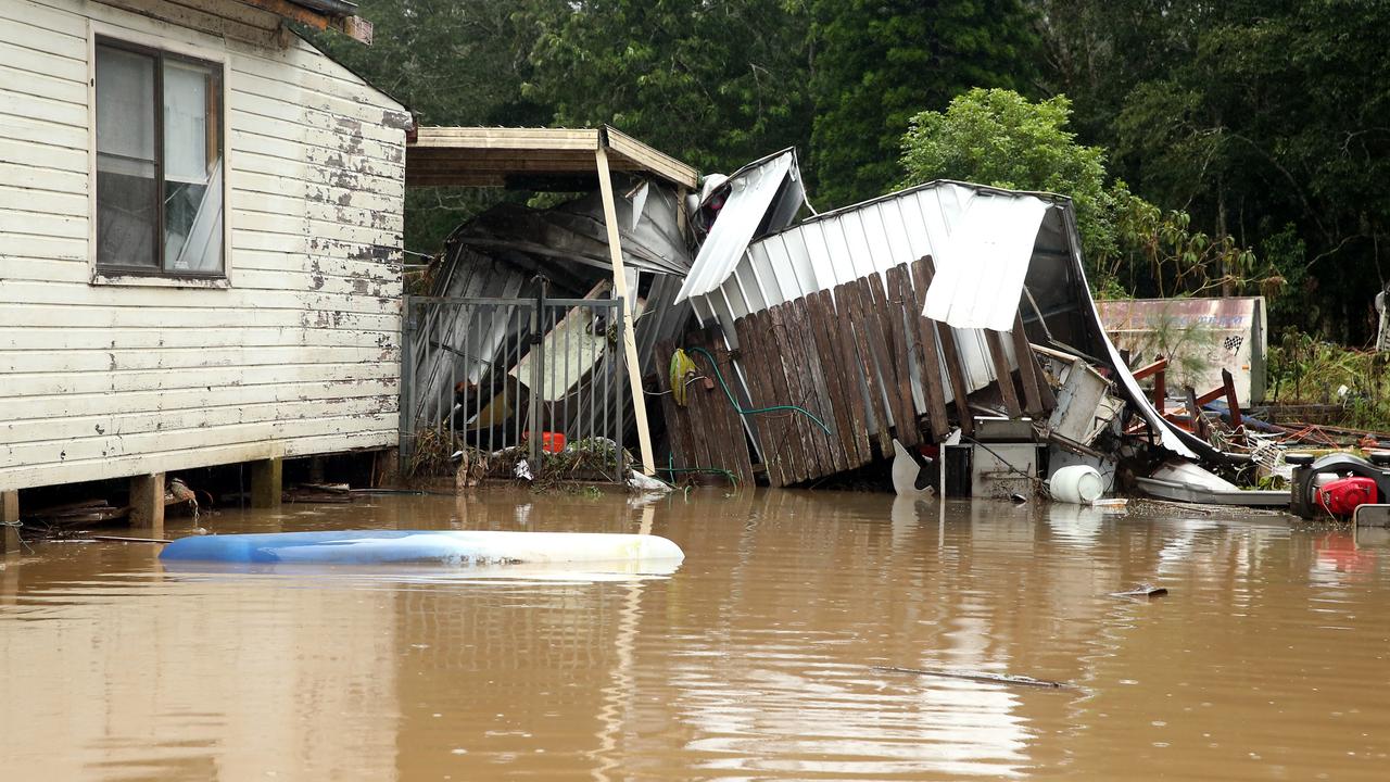 Flood-hit areas continue to be drenched. Picture: Nathan Edwards