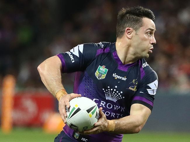 Cooper Cronk was targeted by the Broncos defence.