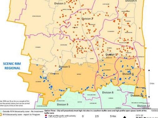 Fire ants on the Gold Coast - city assets to be protected from fire ants.