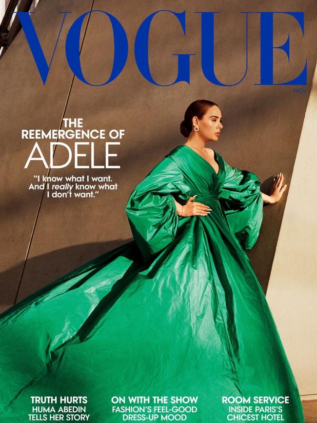 And a full length look on the US edition. Picture: Vogue