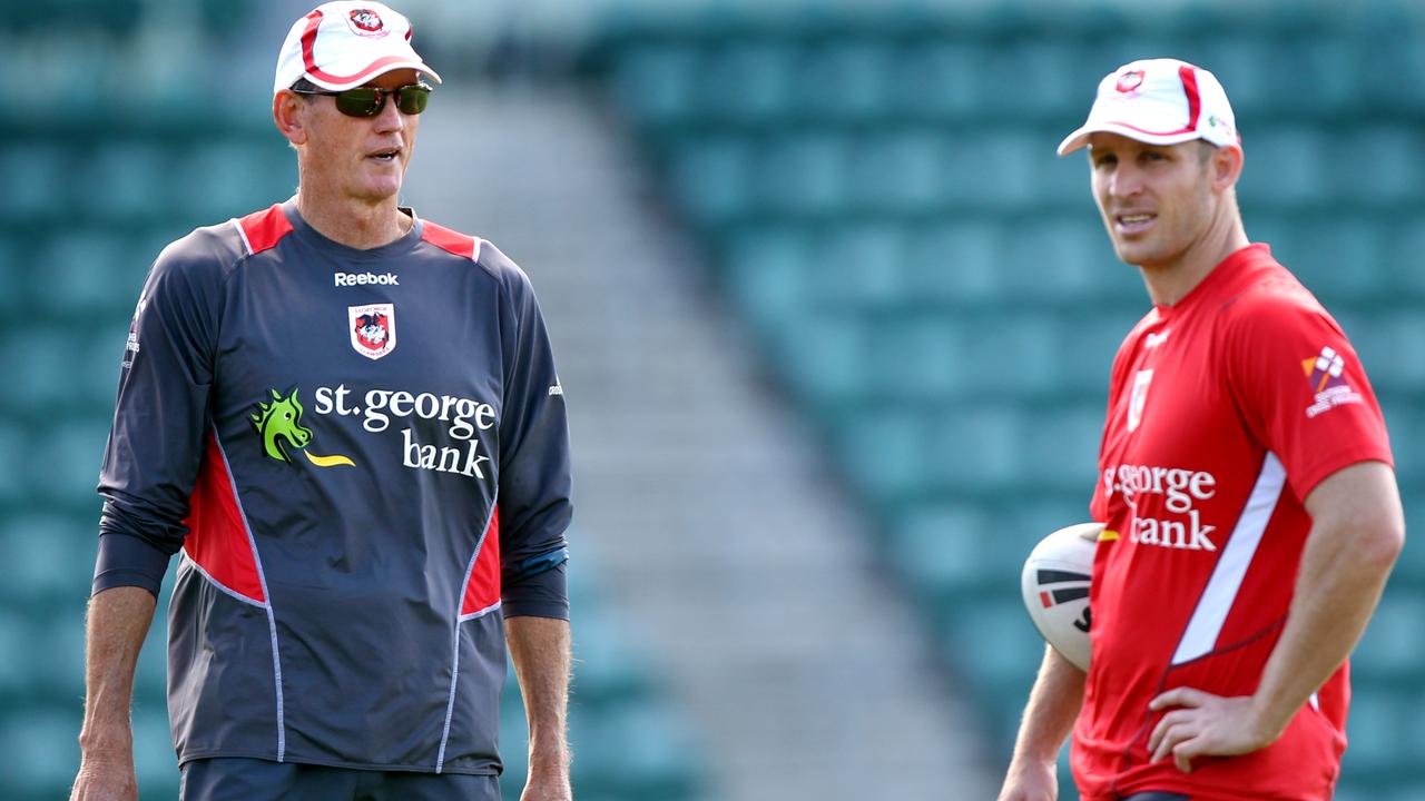 Wayne Bennett and Ben Hornby have worked closely together since their time together at the Dragons.