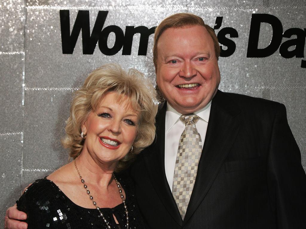 Entertainer Bert Newton with his beloved wife Patti in 2008. Picture: Gaye Gerard/Getty Images