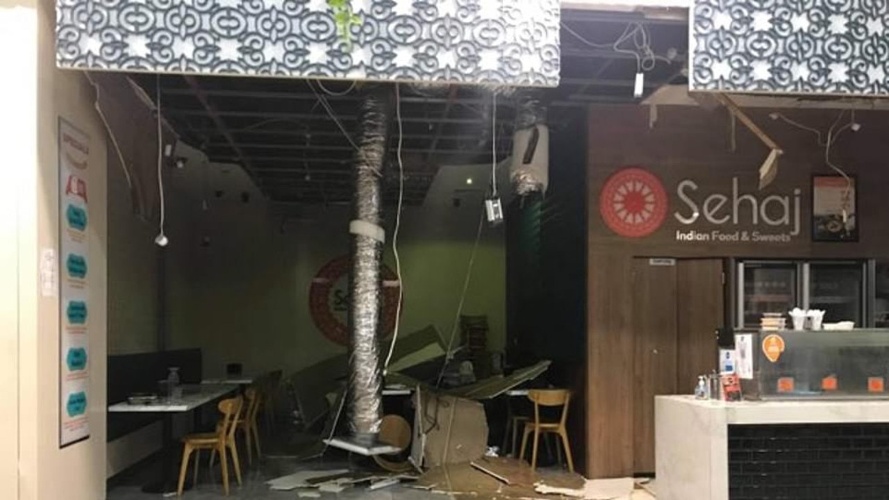 Westfield Bondi Junction roof collapses as powerful storm smashes