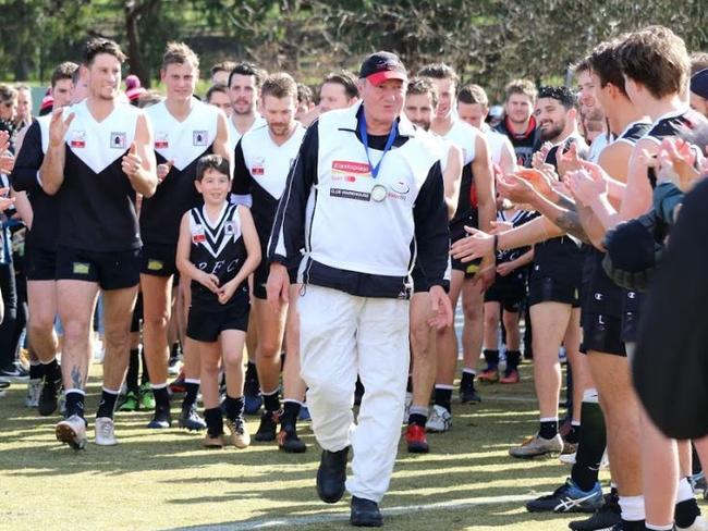 Ian Barnes has been a popular figure at Ringwood for 50 years. Picture: Teagan Cairns