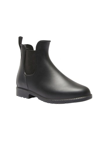Ravella Rainy Boots In Black Smooth. Picture: Myer.