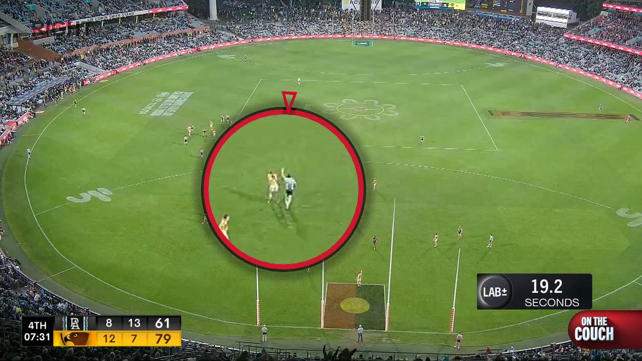 Darcy Byrne-Jones' free kick in the last quarter