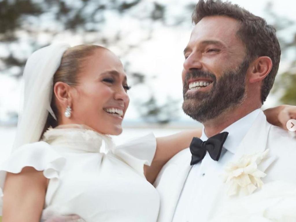 Lopez and Affleck married in 2022. Picture: Instagram/Jlo