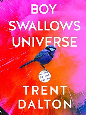 Trent Dalton’s Boy Swallows Universe book.