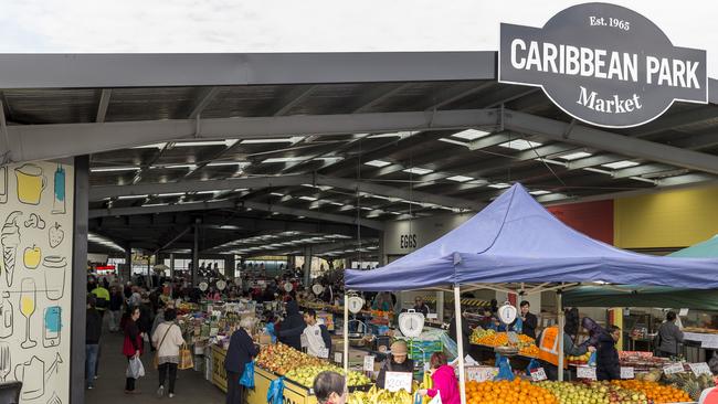 Caribbean Markets were closed in July, 2020. Photo: Daniel Pockett