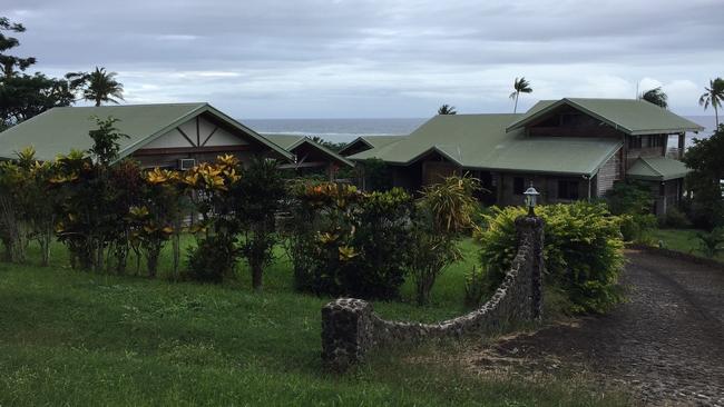 Peter Drake’s palatial Fijian property.