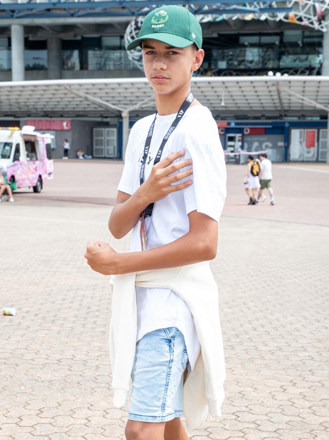 SYDNEY, AUSTRALIA - Daily Telegraph Photos February 26, 2024: Marley at Taylor Swift's The Eras Tour concert held at Accor Stadium in Sydney. Picture: Christian Gilles