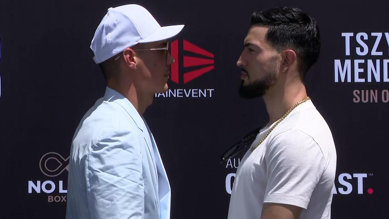 Tim Tszyu and Carlos Ocampo face off.