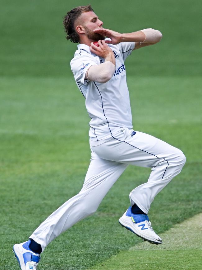 Fergus O’Neill has 58 wickets at 17.41 in first-class cricket since the start of last season, along with a handy record with the bat. Picture: Mark Brake / Getty Images