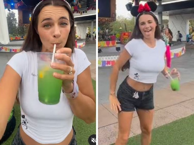 People were confused she chose to go to Disney World without her children. Picture: Instagram/maddiesmickeymagic