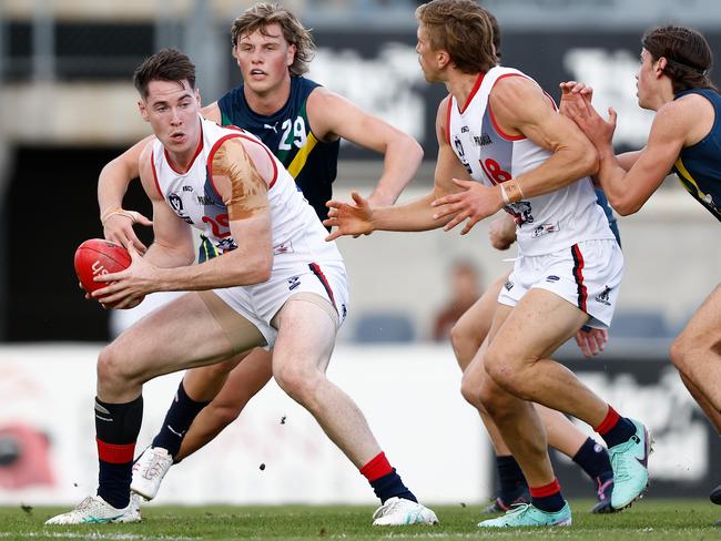 Cooper Keogh in action for Coburg. Picture: Michael Willson/AFL Photos