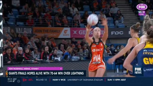 Vixens dominate Thunderbirds, Giants edge past Lightning