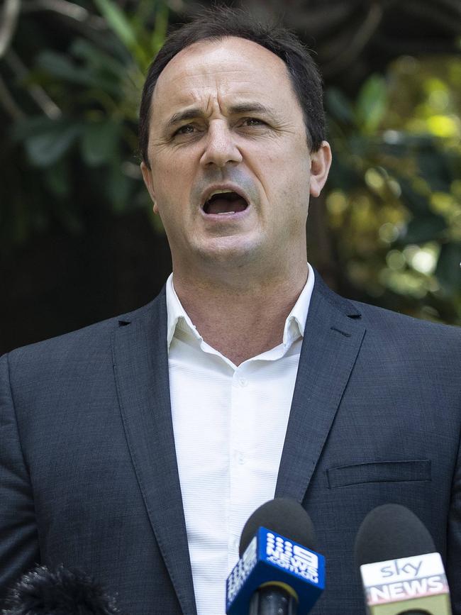 Former Greens turned independent MP Jeremy Buckingham.