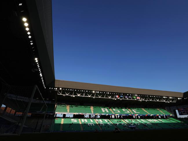 The teen is accused of targeting Stade Geoffroy-Guichard in Saint-Etienne, France. Picture: Getty Images