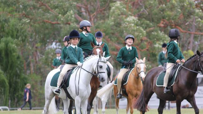 Lochie Colquhoun at the Hills District Pony Club. Picture: Supplied