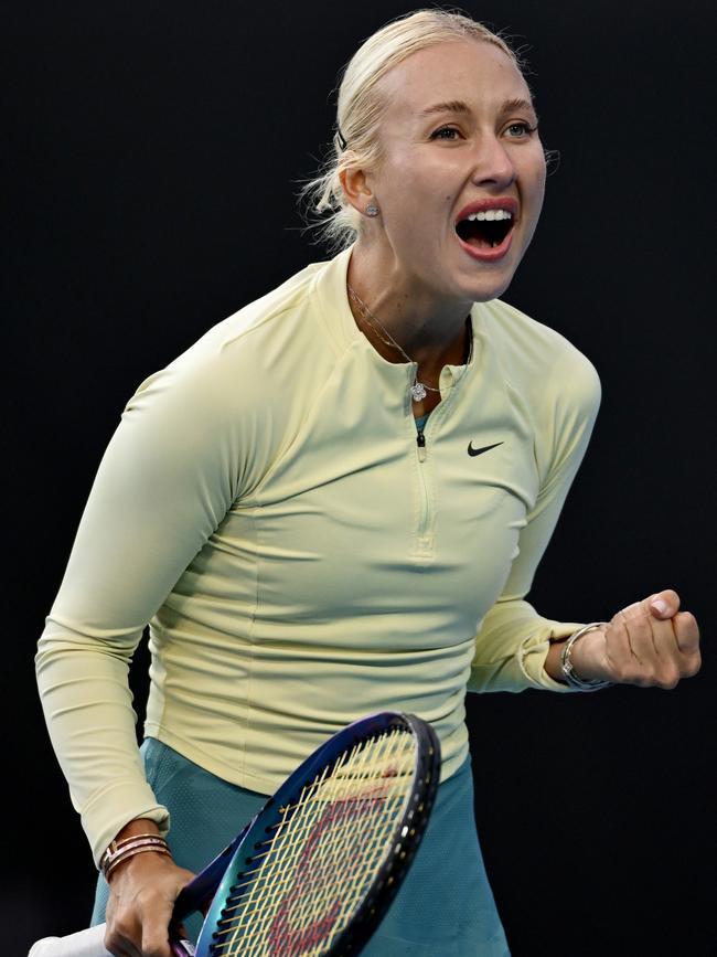 Potapova said the split took a toll on her. (Photo by Quinn Rooney/Getty Images)