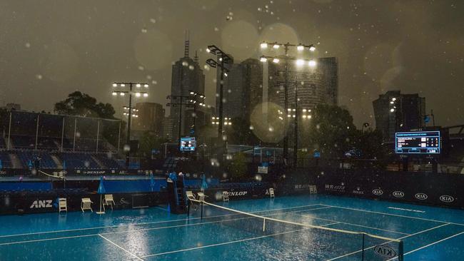 Melbourne cops some much-needed rain. Picture: AAP Image/Scott Barbour