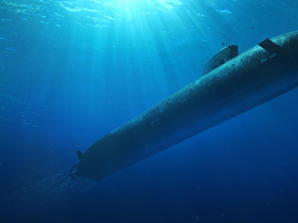 The AUKUS pact will deliver Australian nuclear powered submarines. Picture: Defence/Supplied,