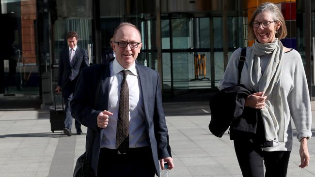 Tim Mullaly, pictured leaving a financial services royal commission hearing, plans to retire from ASIC in July. Picture: David Geraghty