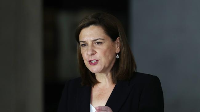 Leader of the Opposition Deb Frecklington, Parliament House, Brisbane. Photographer: Liam Kidston