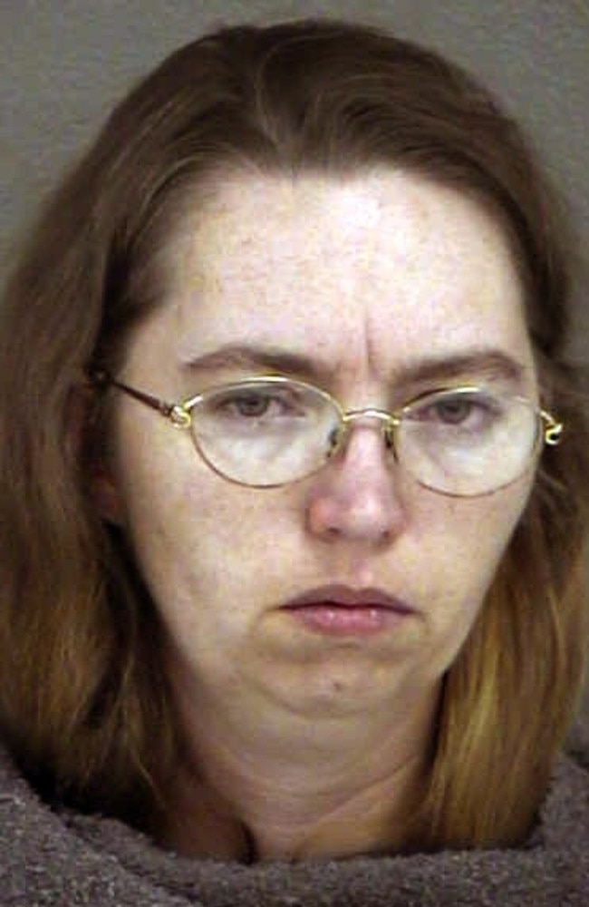 Lisa Montgomery after her arrest in December 2004. Picture: Wyandotte County Sheriff's Department